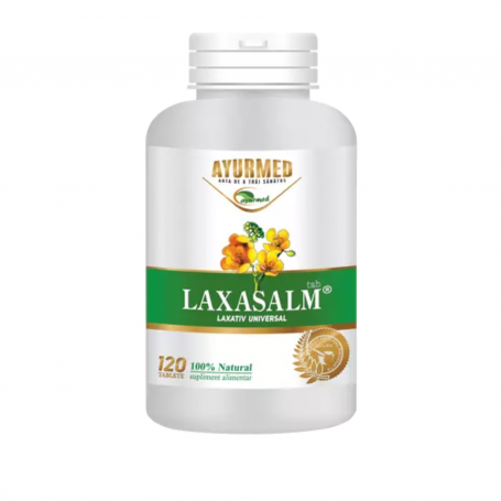 Laxasalm, supliment ayurvedic laxativ, 120 tablete - Ayurmed