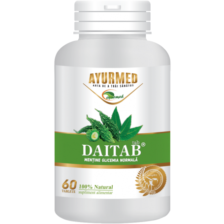 DAITAB, mentine glicemia normala, tablete, AYURMED 60 tablete