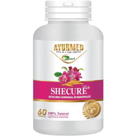 Shecure, echilibru hormonal menopauza, tablete - Ayurmed