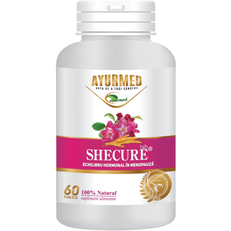 Shecure, echilibru hormonal menopauza, tablete - Ayurmed