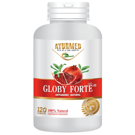 GLOBY FORTE, antianemic natural, tablete, AYURMED 120 tablete