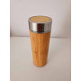 Termos din bambus pentru ceai, 500ml, imprimat - Minunea Naturii