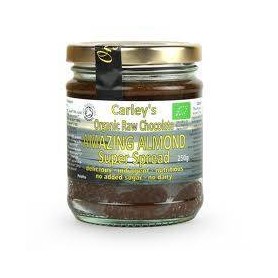 Crema tartinabila raw cu ciocolata si migdale eco-bio 250g - Carleys