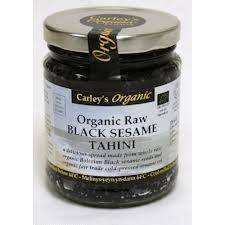 Tahini din susan negru raw eco-bio 250g - carleys