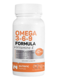Omega 3 6 9 formula, 60 capsule moi - Nutrific