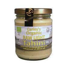 Tahini light raw eco-bio 250g - carleys