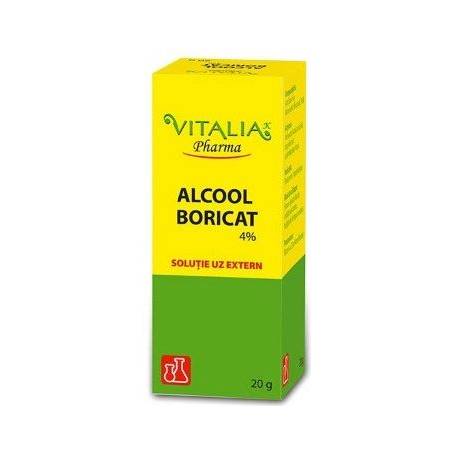 ALCOOL BORICAT 4%, 20G - VITALIA PHARMA