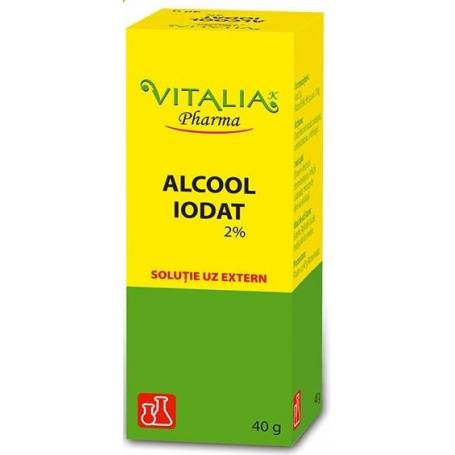 ALCOOL IODAT 2%, 40G - VITALIA PHARMA