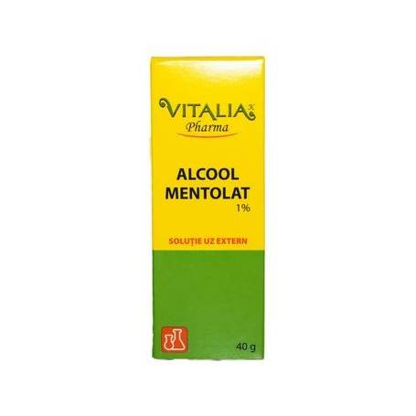 ALCOOL MENTOLAT 1%, 40G - VITALIA PHARMA