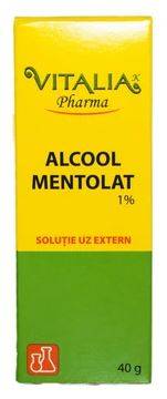 Alcool Mentolat 1%, 40g - Vitalia Pharma