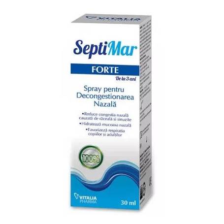 APA DE MARE HIPERTONA, SEPTIMAR FORTE 30ML - VITALIA PHARMA