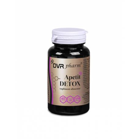 Apetit Detox, controleaza greutatea si glicemia, 60 capsule, DVR PHARM