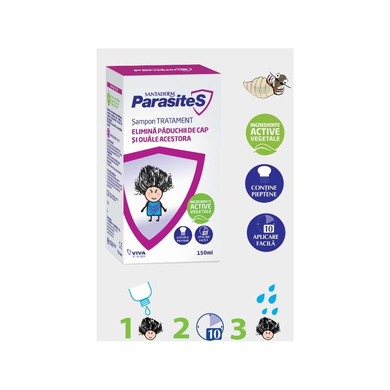 SAMPON TRATAMENT PADUCHI 150ML - SANTADERM VITALIA PHARMA