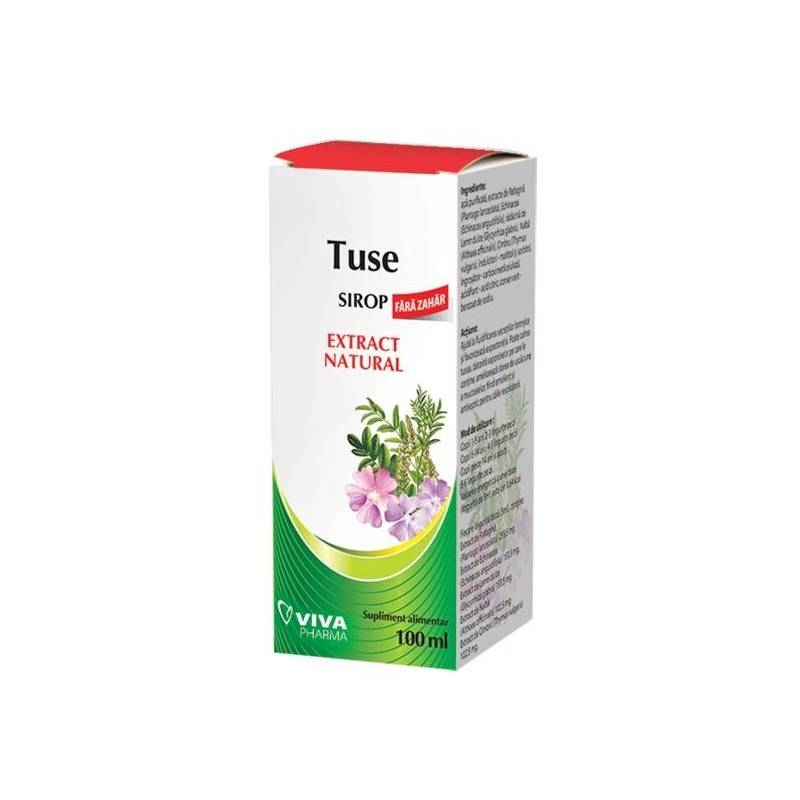 SIROP TUSE Fara Zahar 100ML - VITALIA PHARMA