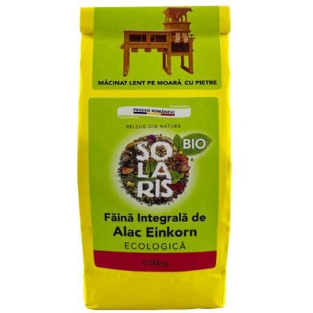 FAINA INTEGRALA DE GRAU ALAC EINKORN ECO-BIO 500g - SOLARIS