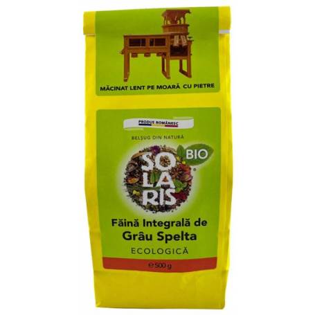 FAINA INTEGRALA DE GRAU SPELTA ECO-BIO 500g - SOLARIS