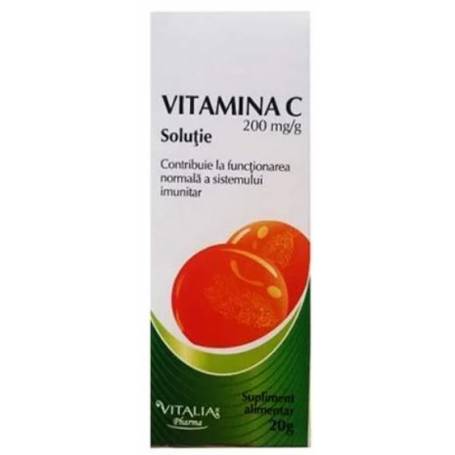 VITAMINA C SOLUTIE 20G - VITALIA PHARMA