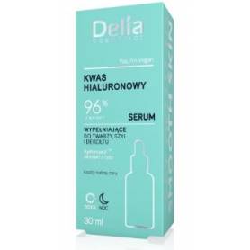 SER ACID HYALURONIC ANTIRID, ZI Si NOAPTE, FATA Si DECOLTEU 30ML - DELIA COSMETICS