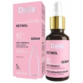 SER RETINOL ANTIRID NOAPTE, FATA Si DECOLTEU 30ML - DELIA COSMETICS