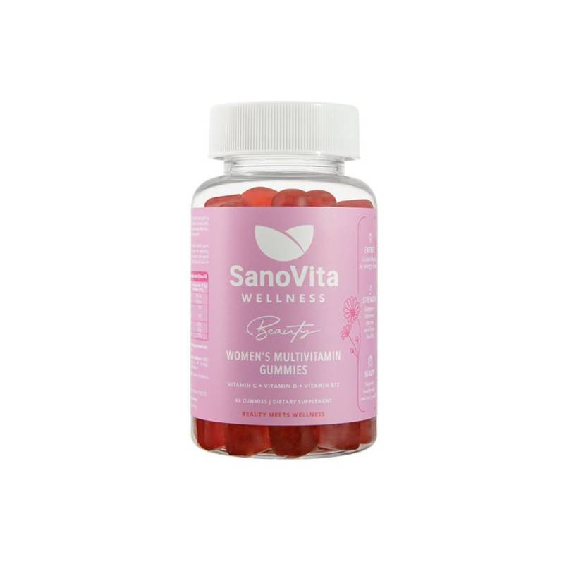 JELEURI MULTIVITAMINE PT FEMEI 60 Bucati - SANO VITA WELLNESS