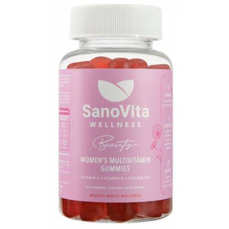 JELEURI MULTIVITAMINE PT FEMEI 60 Bucati - SANO VITA WELLNESS