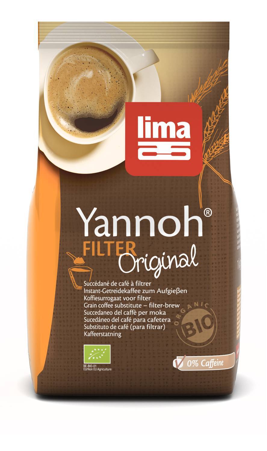 Cafea din cereale yannoh original 500g - lima