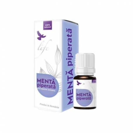 Ulei esential integral de Menta Piperata, 10ml -  Bionovativ