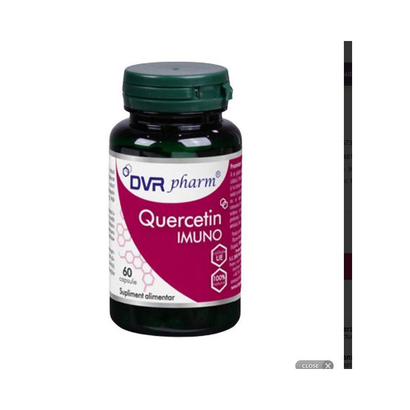 Quercetin Imuno, 60 cpl - DVR Pharm