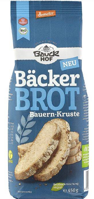 Mix Pentru Painea Brutarului Cu Crusta Eco-bio 450g - Bauckhof