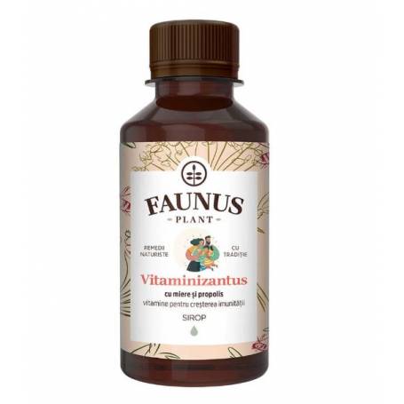 Sirop Vitaminizantus cu Miere si Propolis, 200ml - Faunus Plant