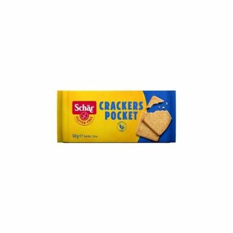 CRAKERS POCKET, biscuiti fara gluten, 50 g, Schar
