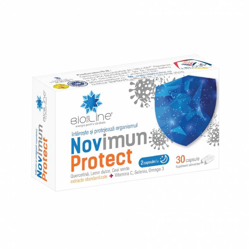 Novimun Protect, intareste si protejeaza organismul, 30 capsule,