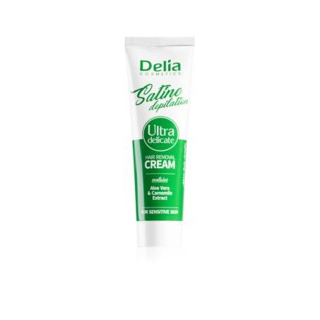 CREMA DEPILATOARE ULTRA DELICATE, PENTRU PIELE SENSIBILA, 100 ML, DELIA COSMETICS