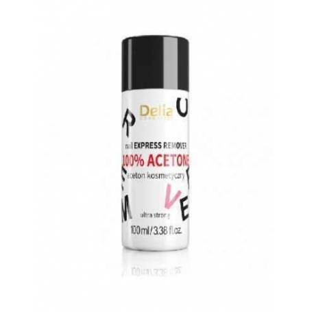 DIZOLVANT PENTRU UNGHII, 100 % ACETONA, 100 ML, DELIA COSMETICS