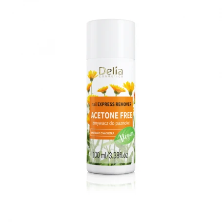 DIZOLVANT PENTRU LAC DE UNGHII FARA ACETONA, 100 ML, DELIA COSMETICS