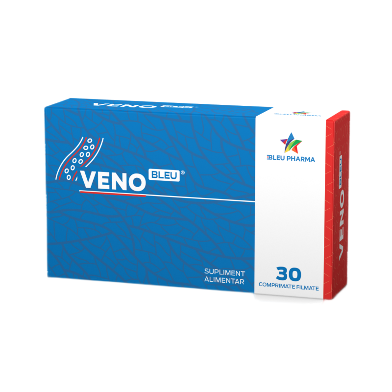 VenoBleu, Circulatie, 30 comprimate - Bleu Pharma