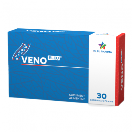 VenoBleu, Circulatie, 30 comprimate - Bleu Pharma