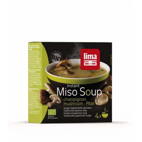 Supa Miso instant ciuperci eco-bio 4x9g - Lima