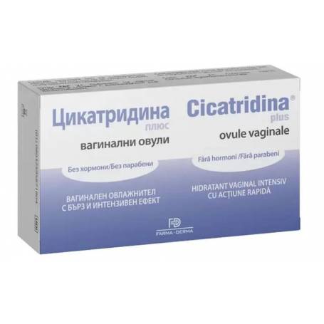 Cicatridina Plus, 10 ovule vaginale - Naturpharma