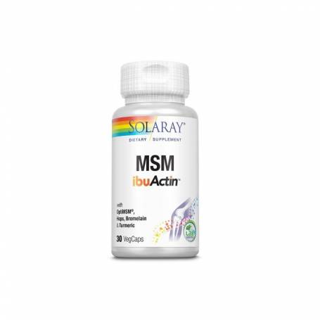 MSM IBUACTIN, CU ROL IN REDUCEREA DISCONFORTULUI ARTICULAR, 30 CAPSULE, SECOM