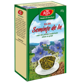 Ceai Seminte de In D139  50g - Fares