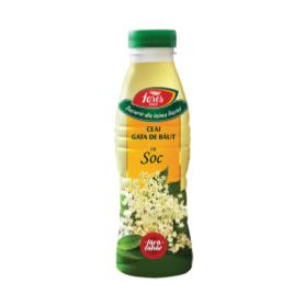 Ceai GATA DE BAUT cu Soc, Fara zahar 450ml - Fares