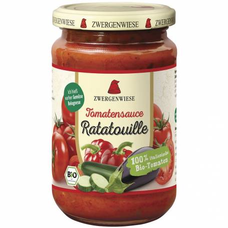 Sos de tomate Ratatouille, eco-bio, 340 ml, Zwergenwiese