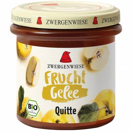 Jeleu de gutui, eco-bio, fara gluten, 160 g, Zwergenwiese