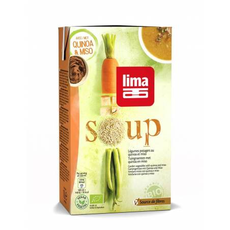 Supa cu quinoa si legume eco-bio 1L - Lima