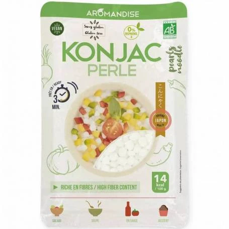 Perle konjac, eco-bio, 195g - Aromandise
