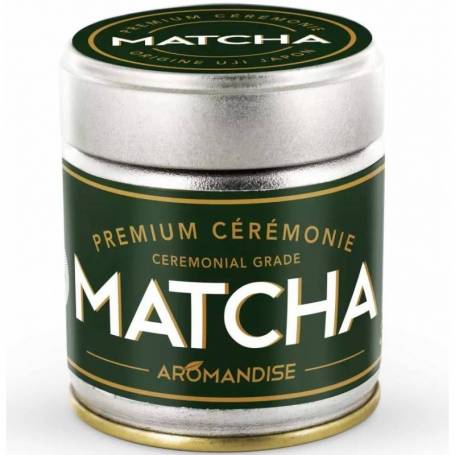 Ceai matcha premium grad ceremonial, eco-bio, 30g - Aromandise