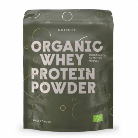GRASS FED BEEF - Proteina din zer  de la vite hranite cu iarba in ferme organice, eco-bio, 1 kg, NUTRIEST