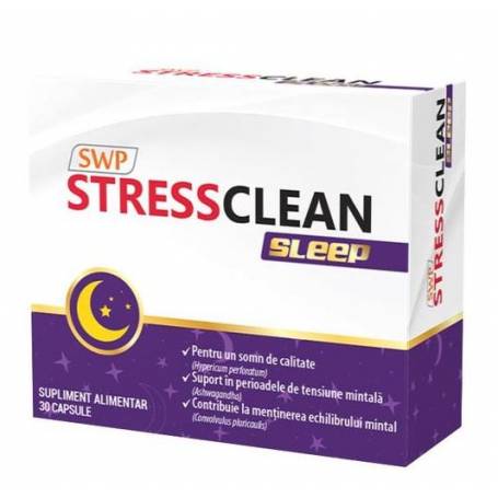 Stressclean Sleep 30 capsule - Sun Wave Pharma