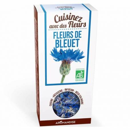 Flori de albastrele uz culinar Eco-Bio 15g - Aromandise